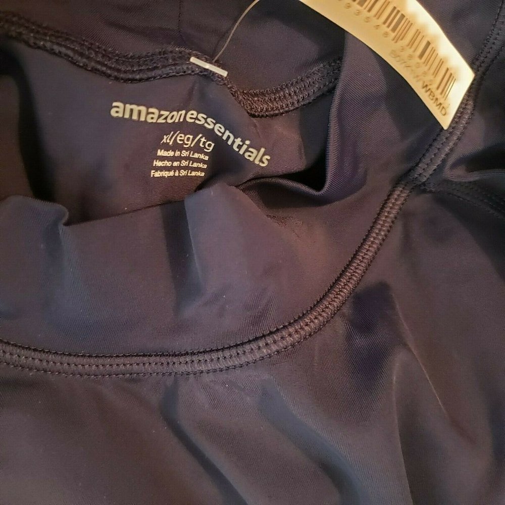 Essentials UPF 50+ Men's Rashguard, Navy, X-Large - Picture 5 of 6